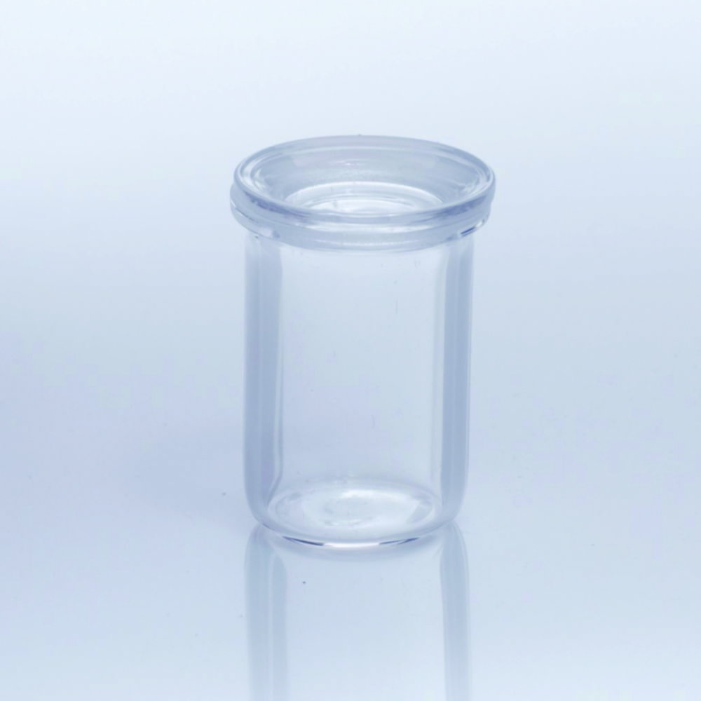 Incineration crucibles, quartz glass