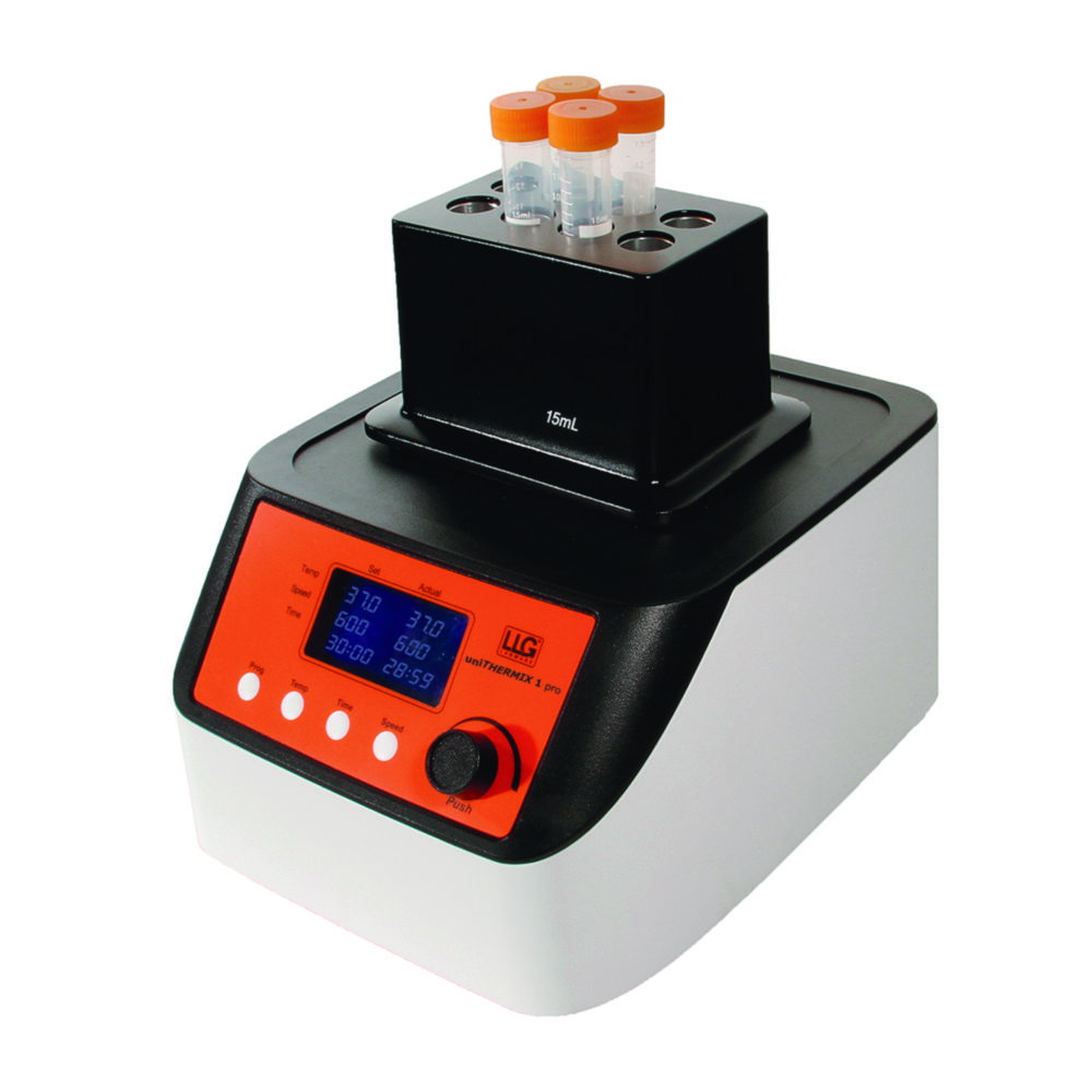 Thermo shaker LLG-uniTHERMIX 1 pro and 2 pro