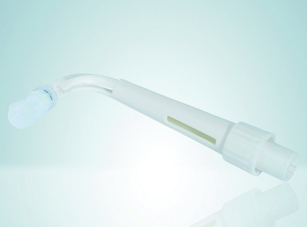 Unità tubo di scarico, connessione Luer-Lock, per dispensatori con tappo a bottiglia e burette digitali