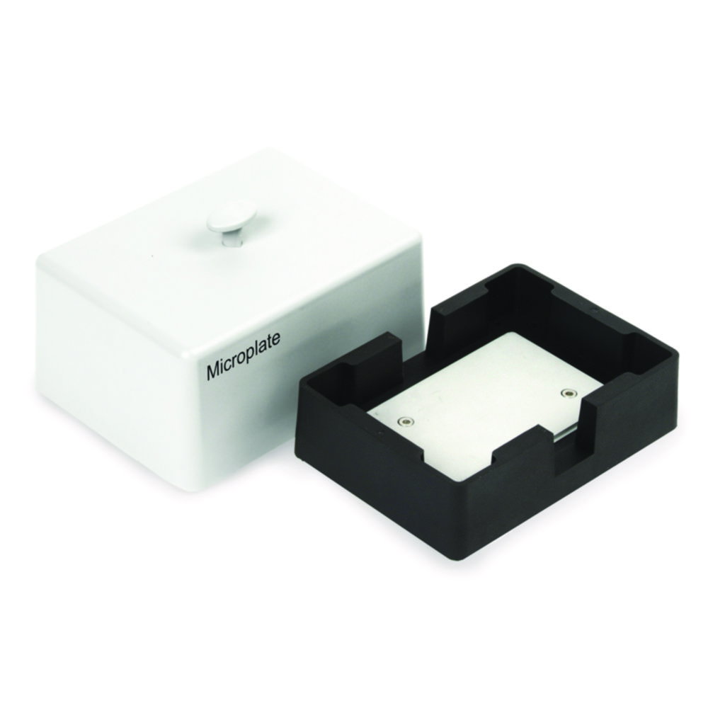 Blocks for benchtop shaking incubators, with lid