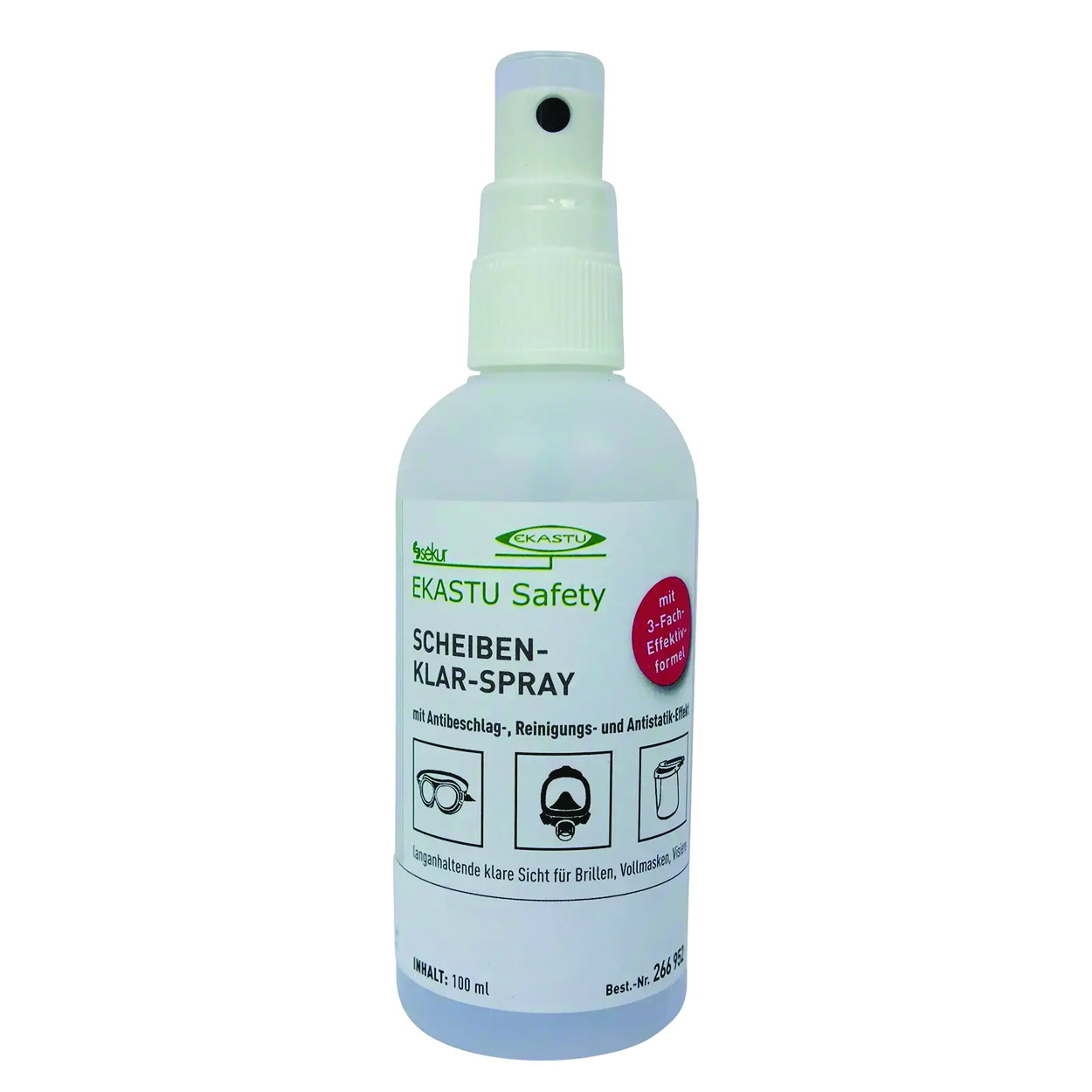 Spray detergente e antiappannante