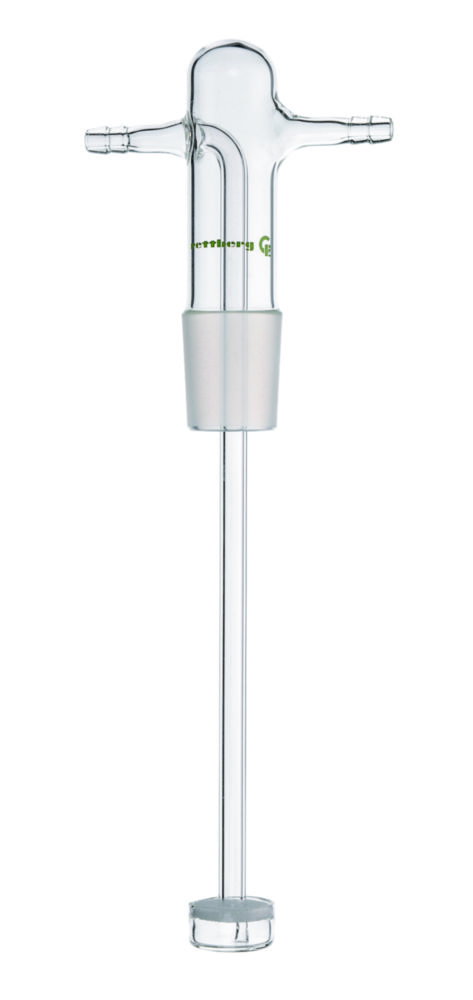 Gas washing bottle reservoirs, Drechsel, borosilicate glass 3.3