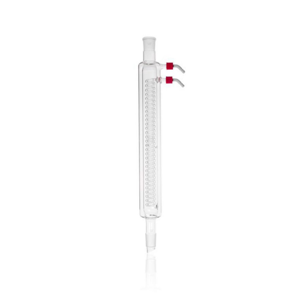 Coil condensers, DURAN®, with plastic olives