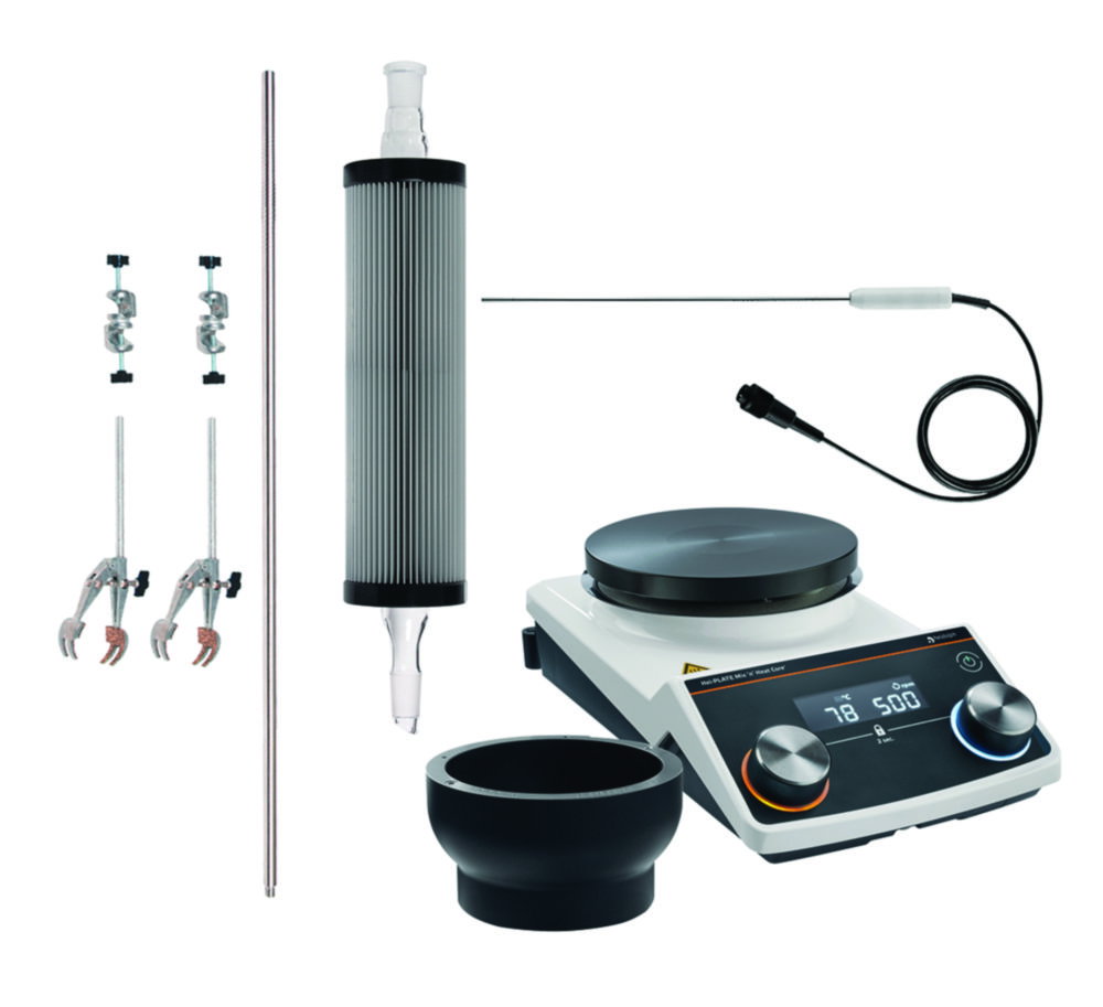 Agitatore magnetico Hei-PLATE Pacchetto reflusso  Core+