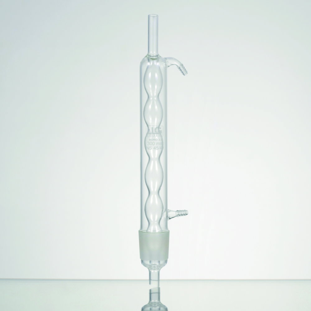 LLG-Condenser acc. to Allihn, borosilicate glass 3.3, glass olive