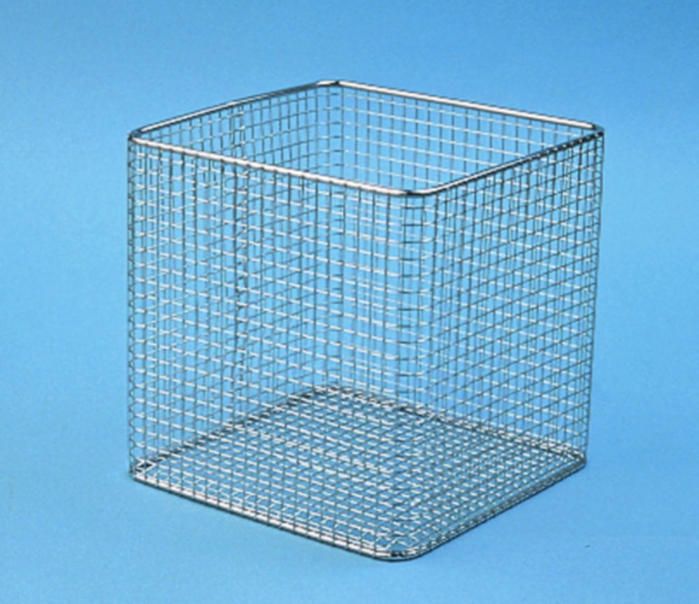Wire baskets, stainless steel