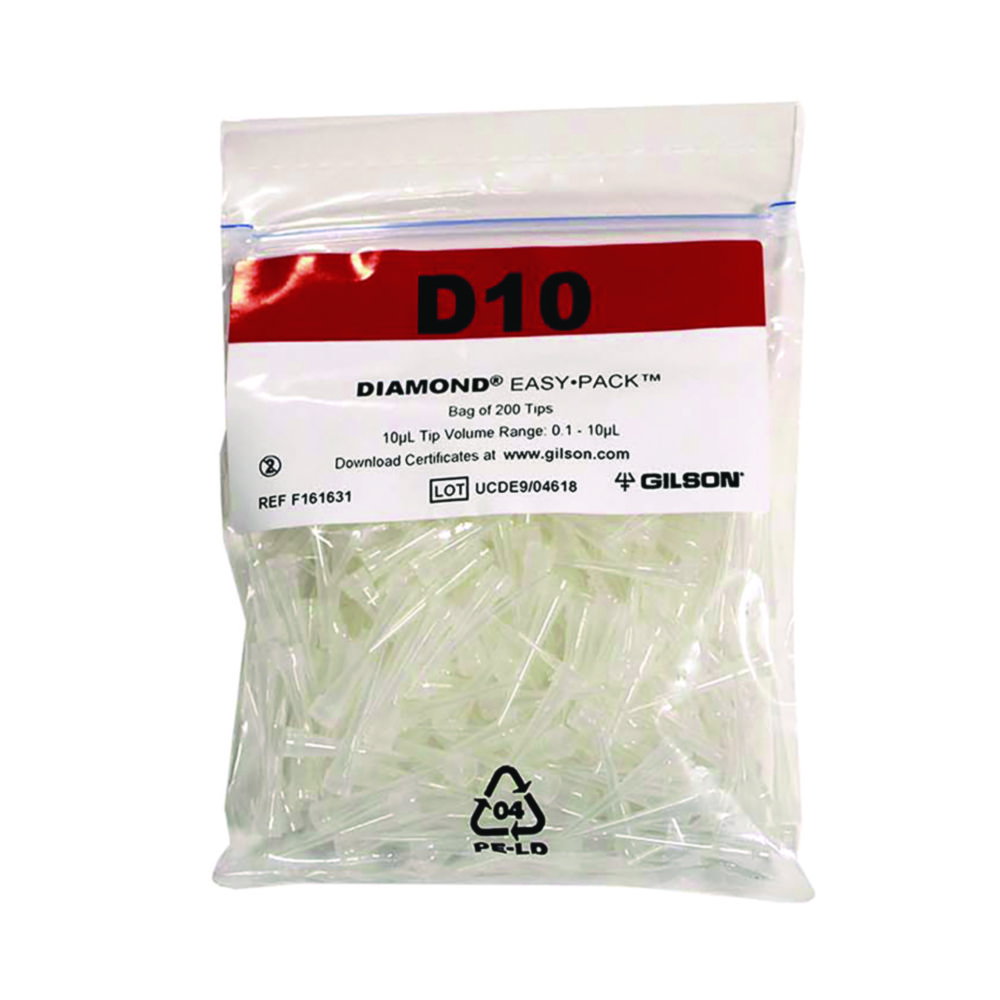 Puntali per pipette PIPETMAN® DIAMOND, EASYPACK™