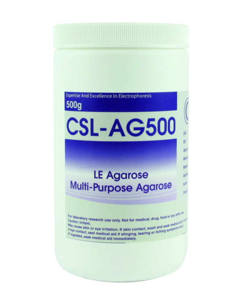 Agarose for gel electrophoresis