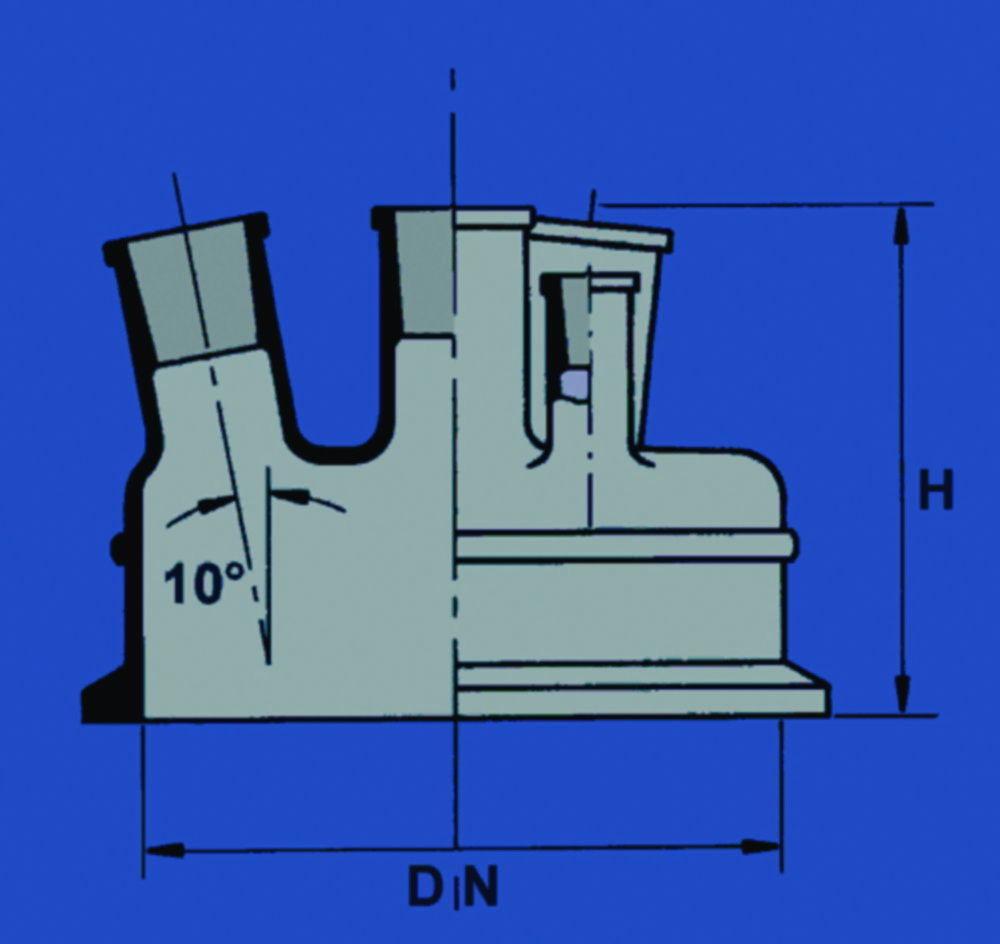 Flat flange lids