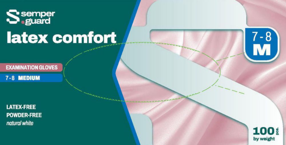 Disposable Gloves Semperguard® latex comfort