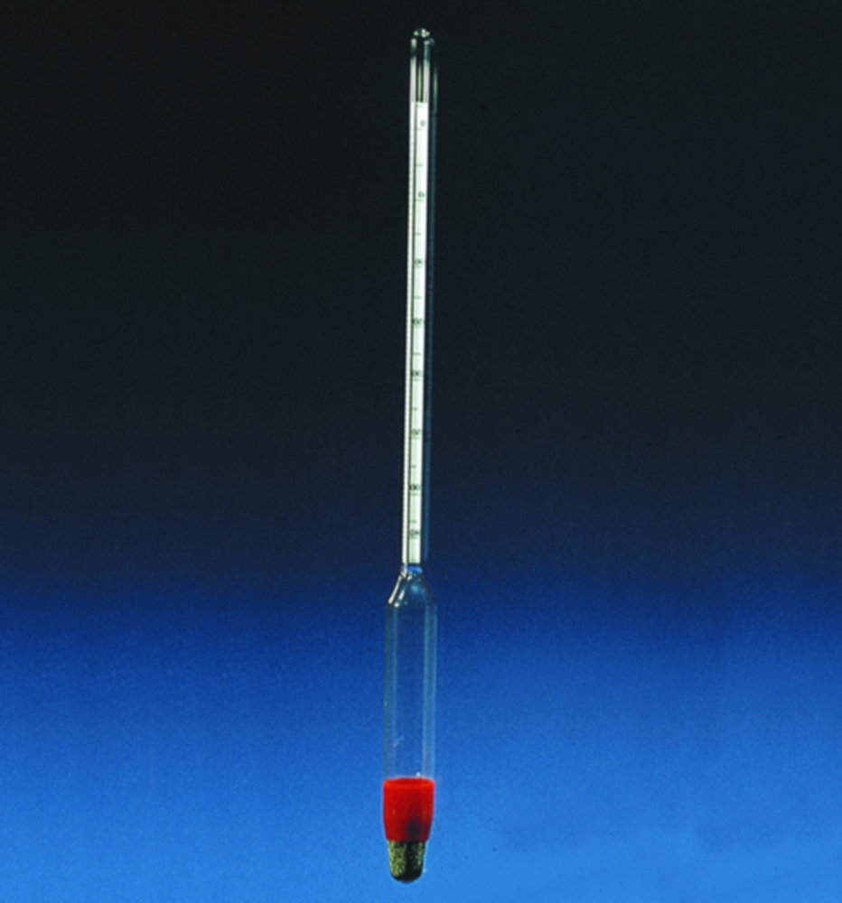 Hydrometers, lime water Ca(OH)2