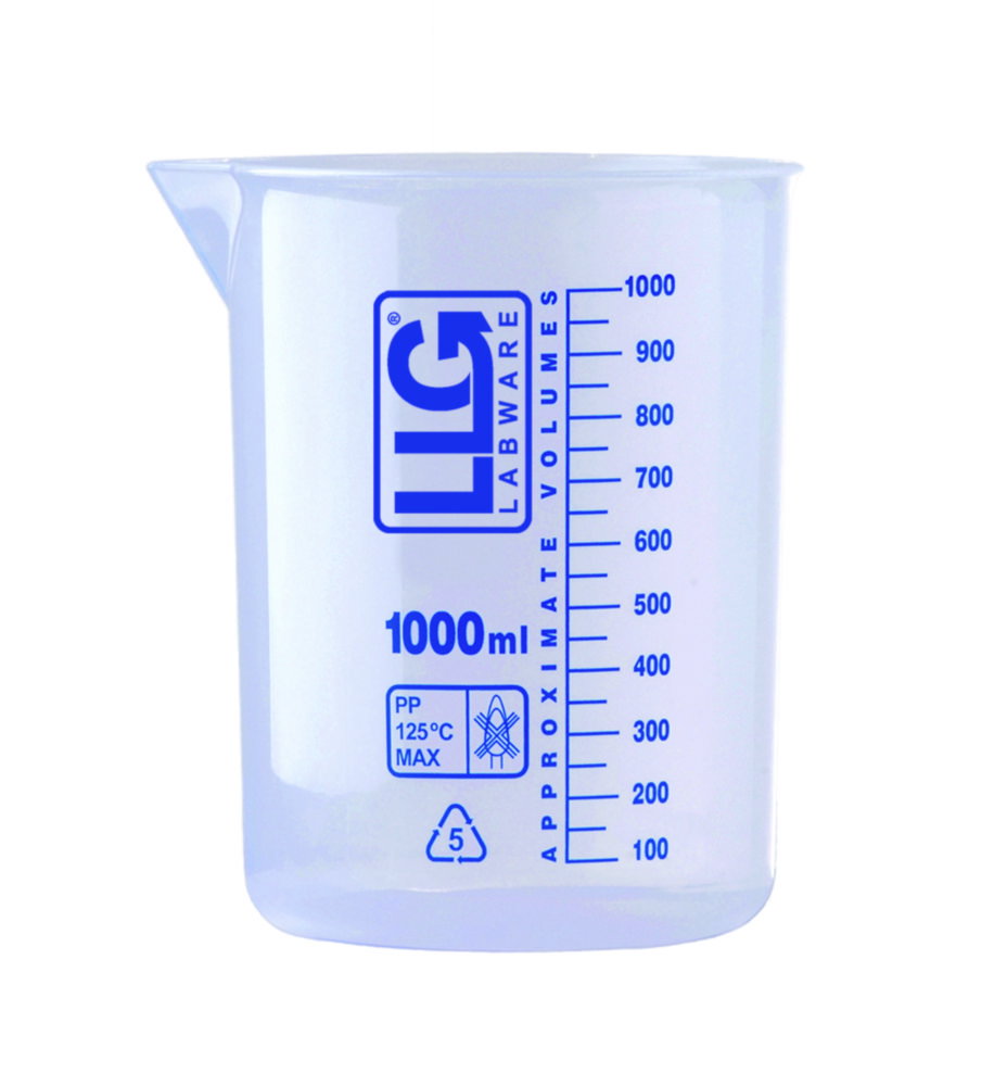 LLG-Griffin beakers, PP
