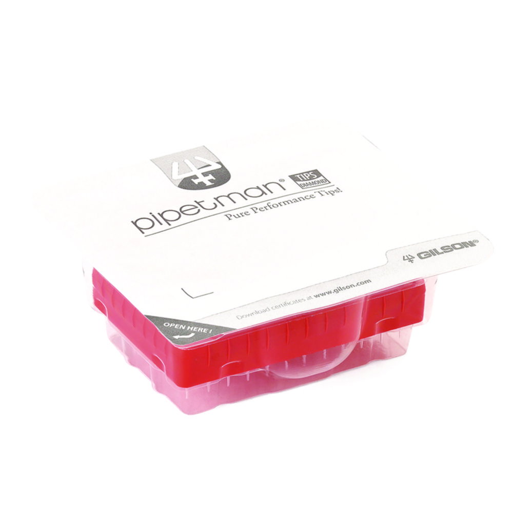 Punteli filtranti PIPETMAN® DIAMOND TIPS, ricarica in blister