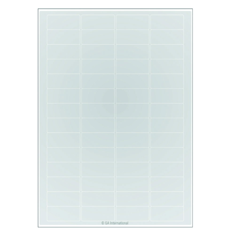 Cryo labels Cryo-LazrTAG™ for laser printers, rectangular
