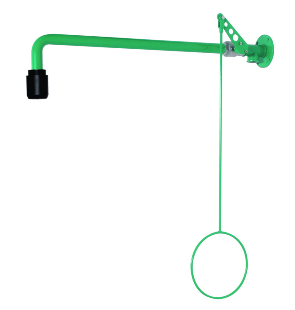 Body Showers/Emergency Showers, surface-mounted wall mounting