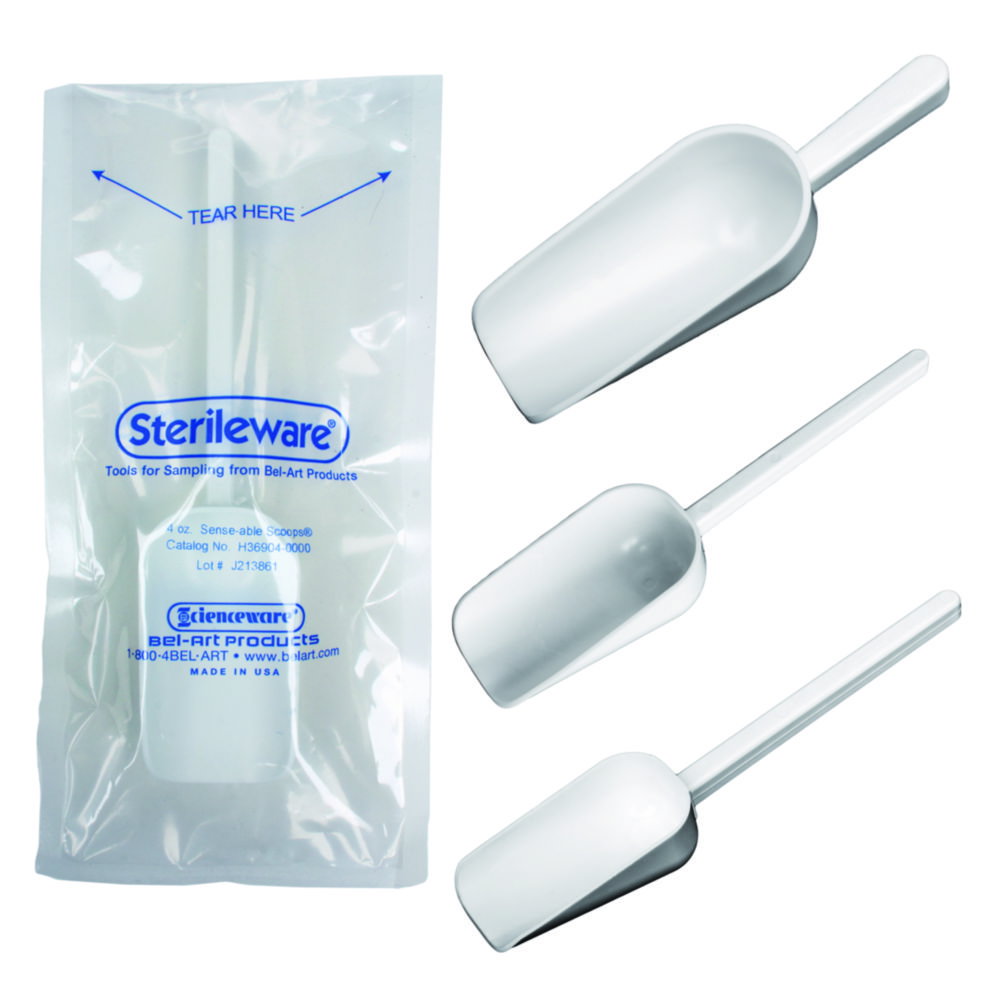 Sessole e cucchiai monouso, PS, sterili