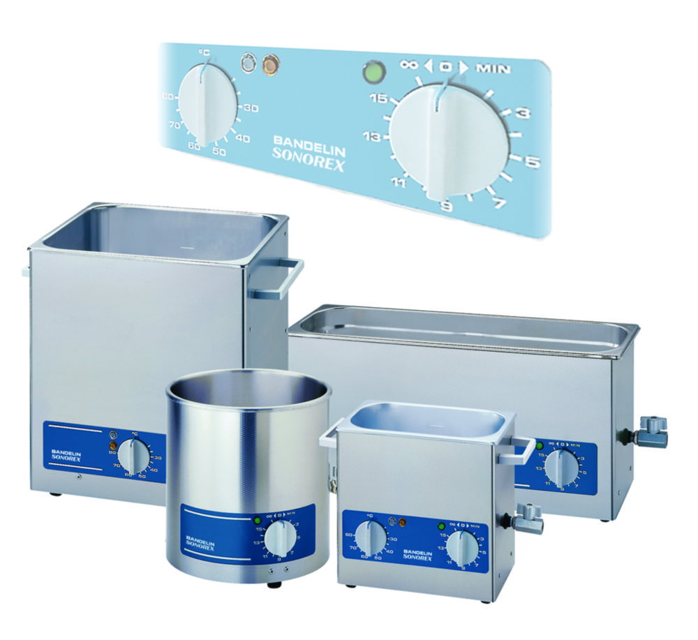 Bagni ad ultrasuoni, SONOREX SUPER, con riscaldamento
