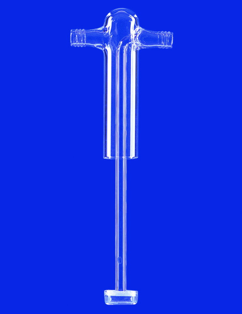Gas washbottle heads for gas washing bottles with screw connections