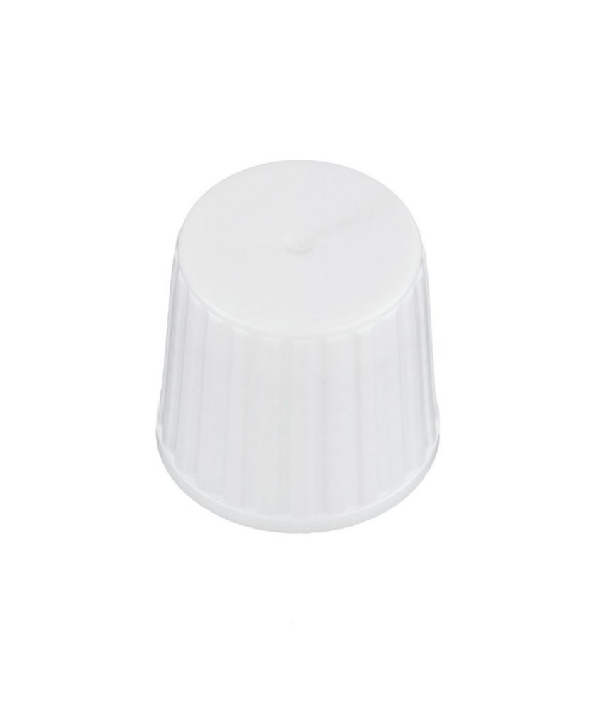 Moulded plastic caps, melamine, for square bottles series 310