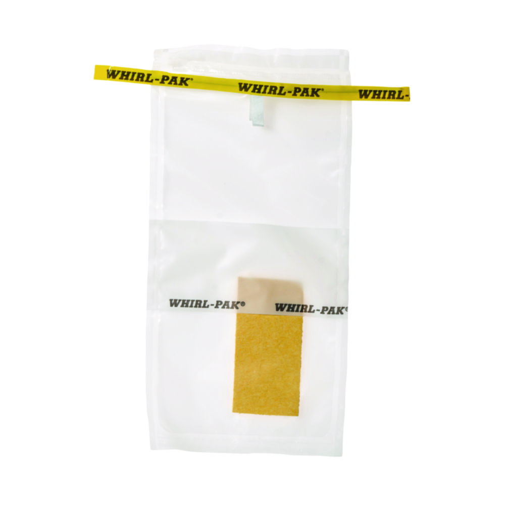 Sample bags Whirl-Pak® Speci-Sponge®, with cellulose sponge (dry)