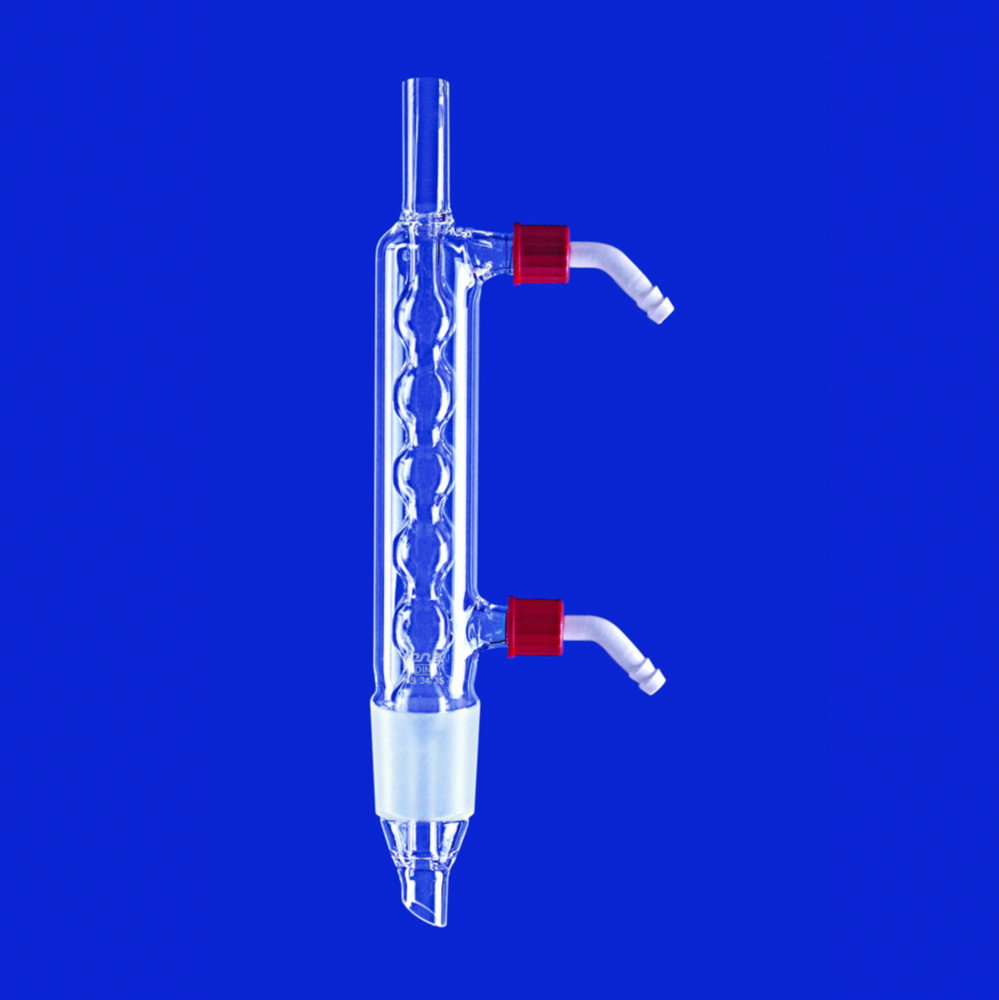 Condensers acc. to Allihn for extractors, DURAN® tubing, with plastic olives