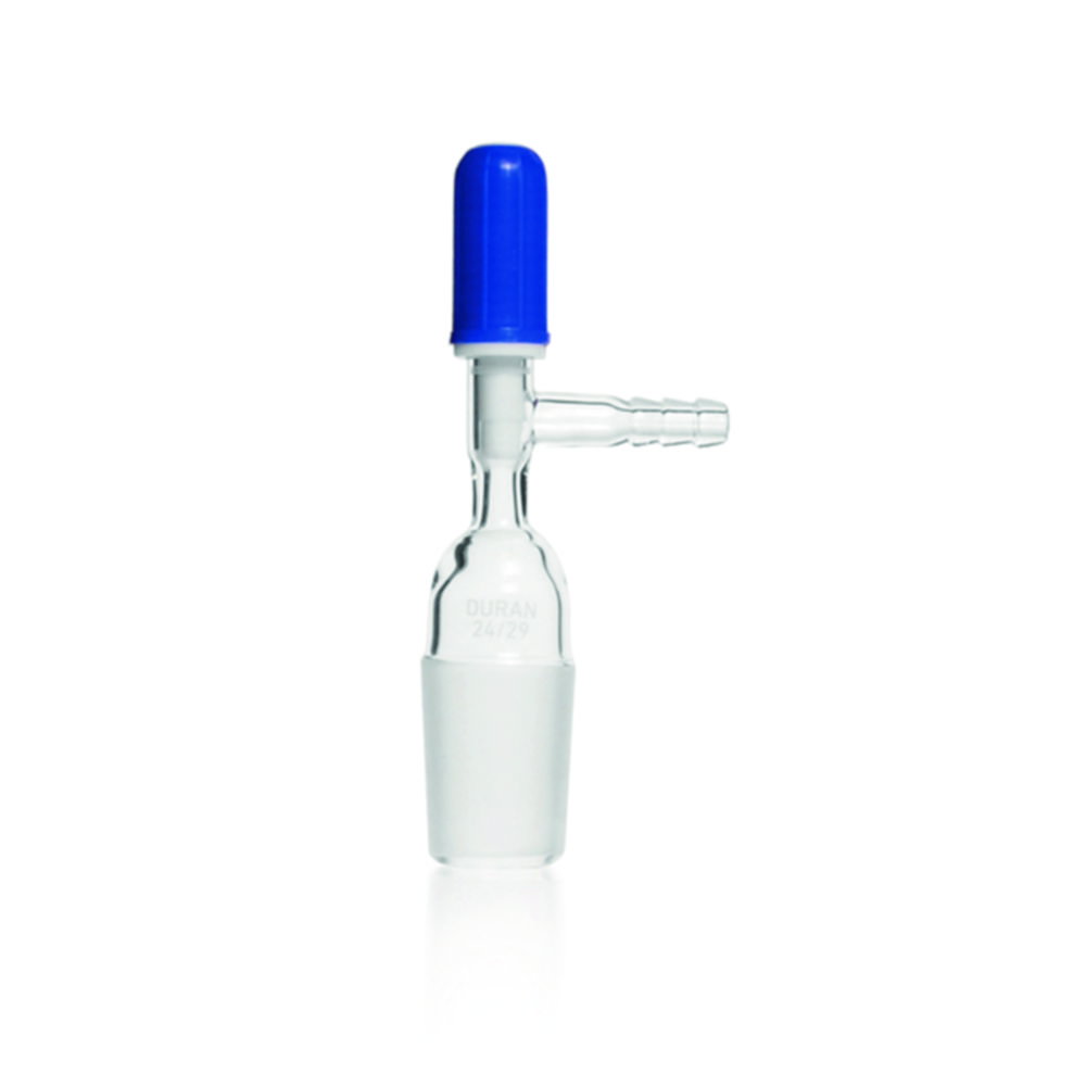 Stopcocks for desiccators, DURAN® type NOVUS, for side connection
