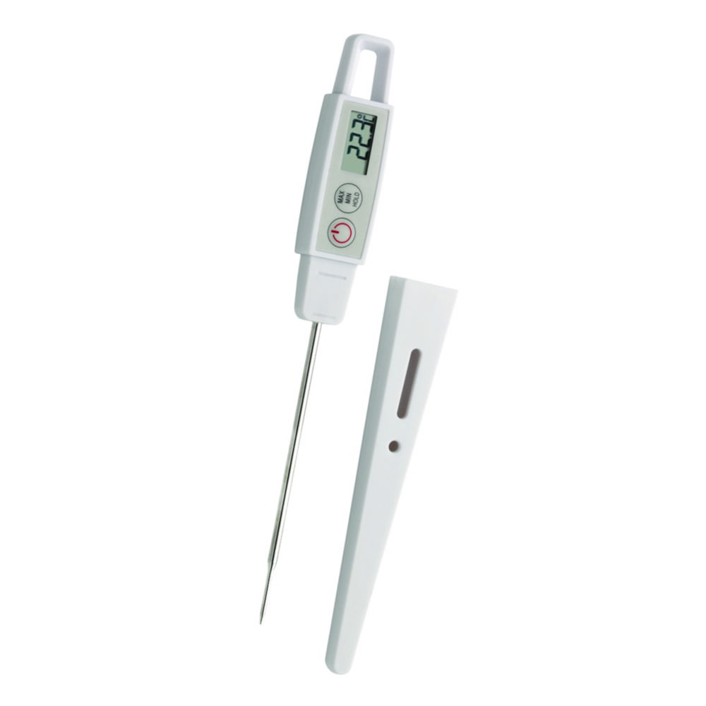 Digital insertion thermometer