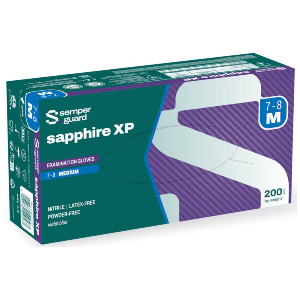 Guanti monouso, Semperguard® sapphire XP