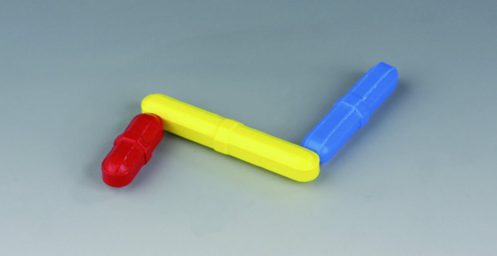 Ancorette magnetiche per agitazione, cilindriche, colorate, PTFE