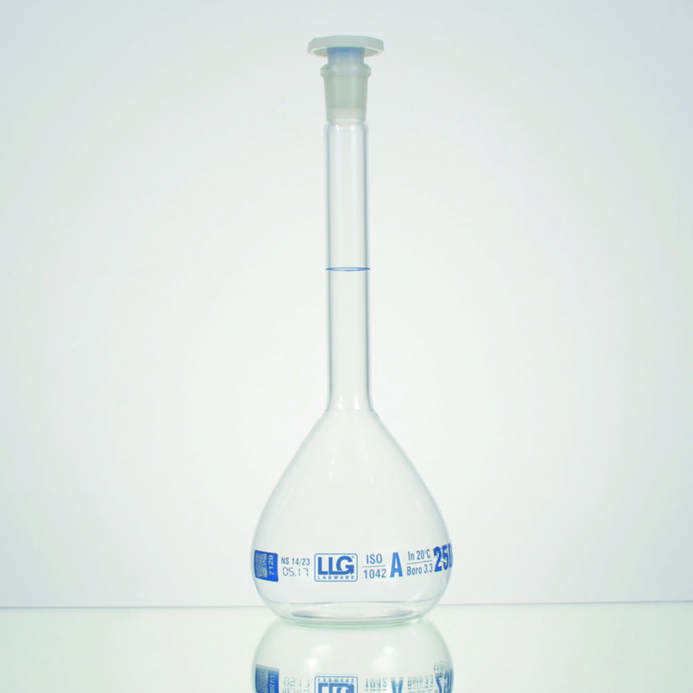LLG-Volumetric flasks, borosilicate glass 3.3, class A