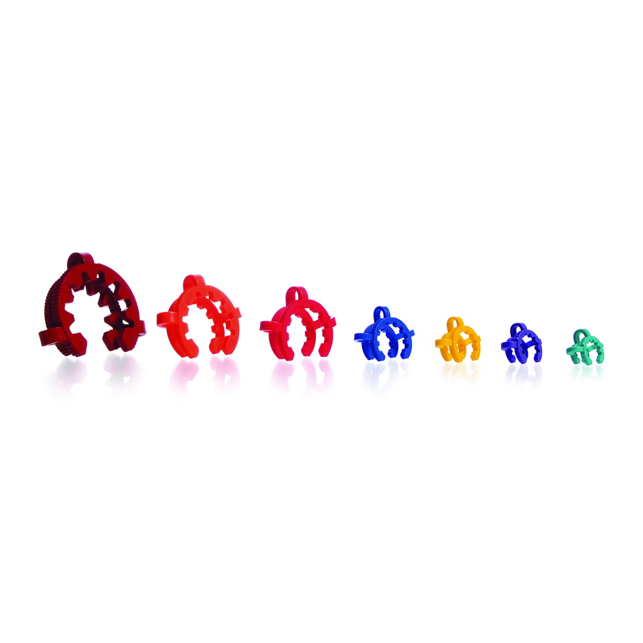 Clip assortment KECK™, POM, for conical joints