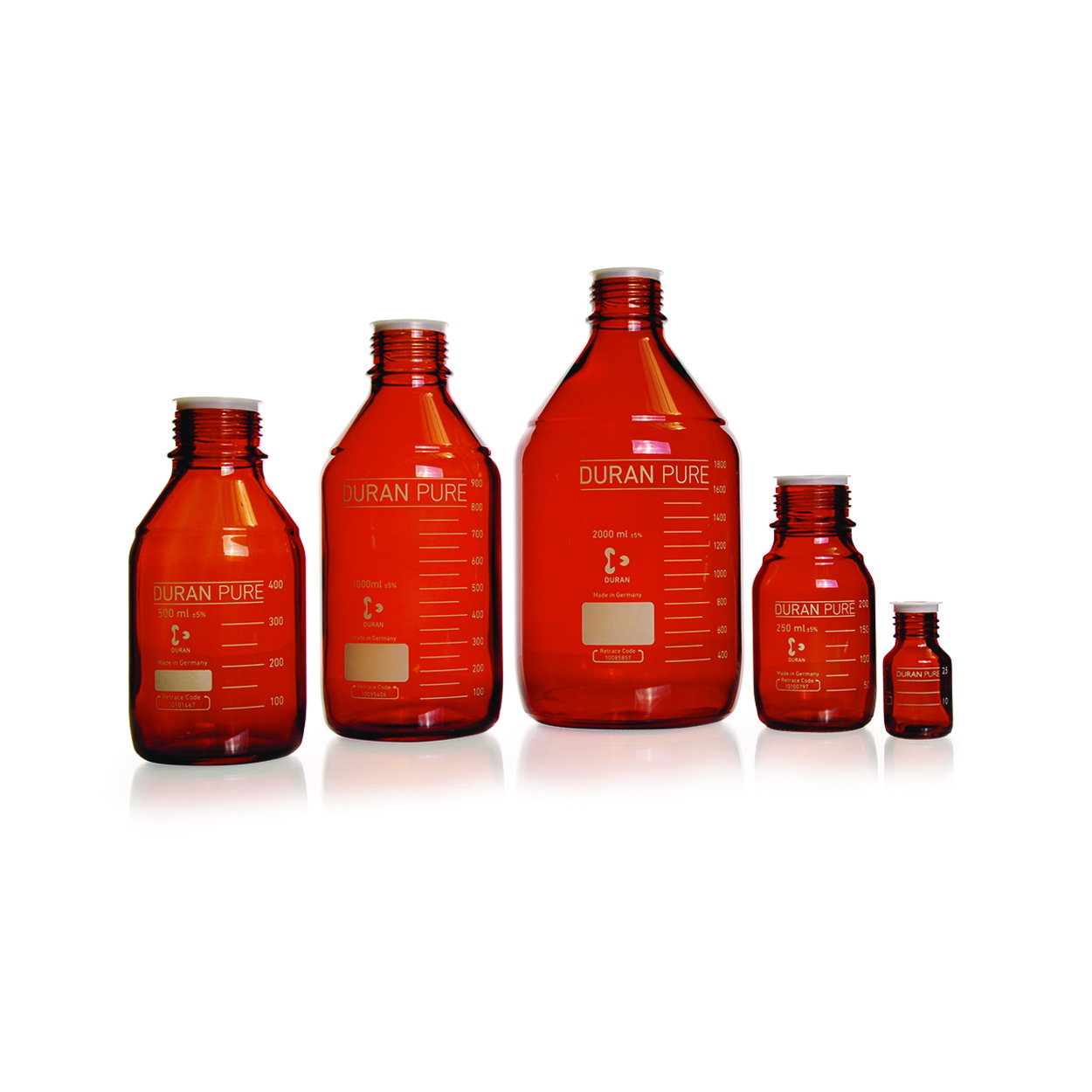 Laboratory bottles, Duran® PURE, clear