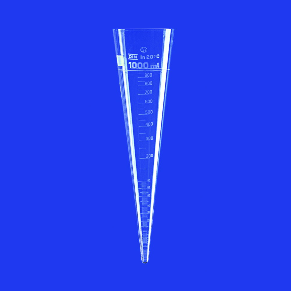 Cono di sedimentazione Imhoff, vetro Borosilicato 3.3