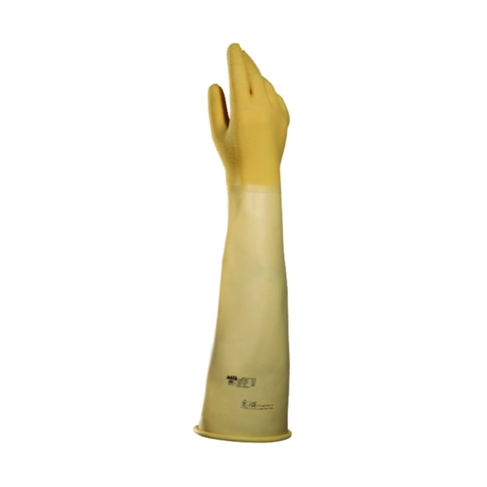Guanti di protezione chimica Alto 285, lattice naturale