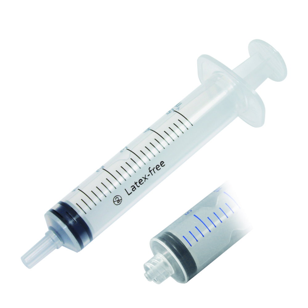 Siringhe monouso LLG, 3 parti, PP, non sterili, sfuse