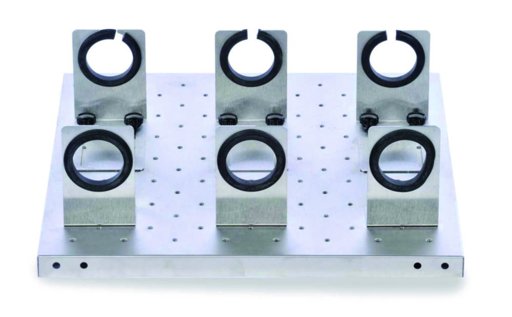 Separatory Funnel platform, stainless steel
