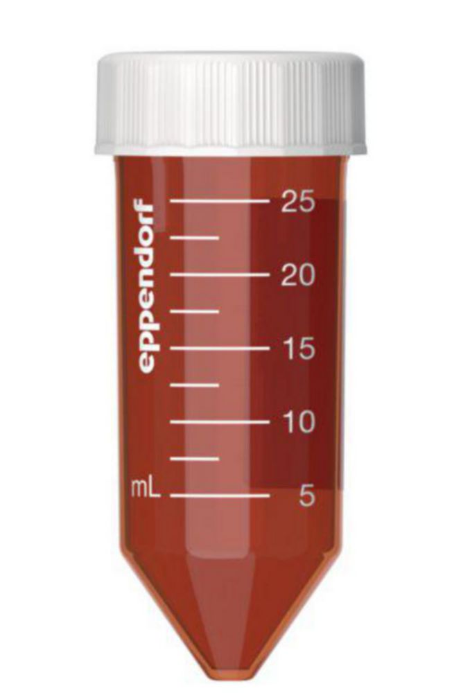 Eppendorf Tubes®, PP, amber, with screw cap, HDPE