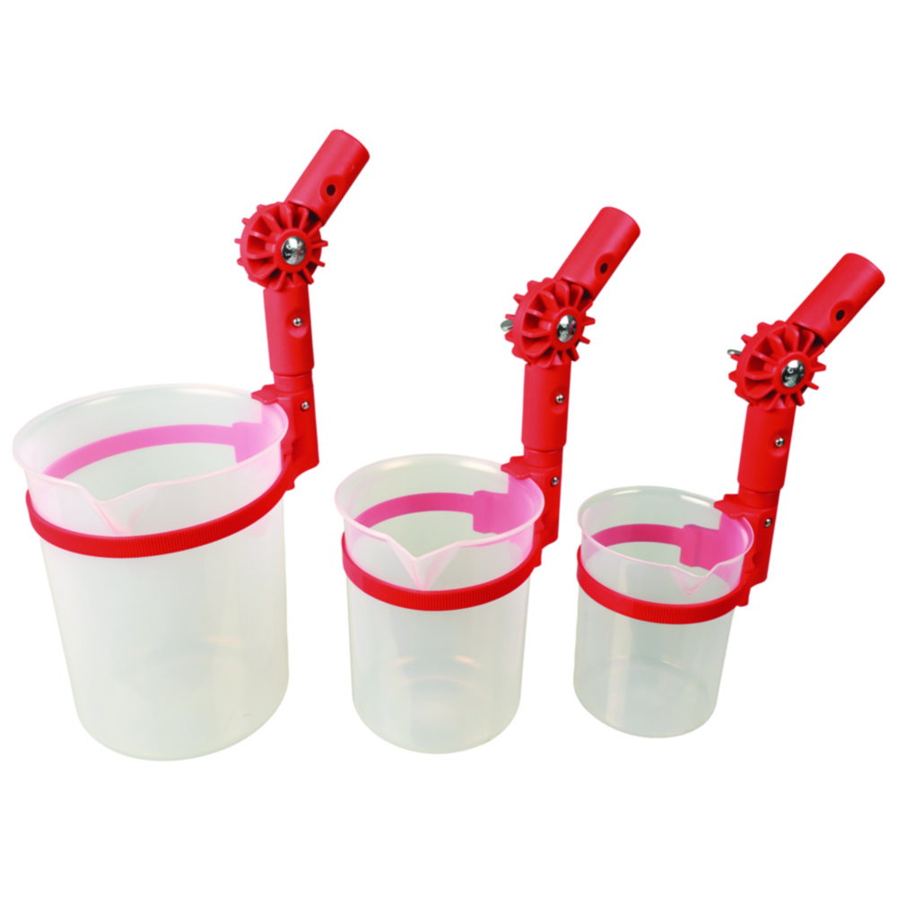 Angular, sample beakers, angled for TeleScoop, PP