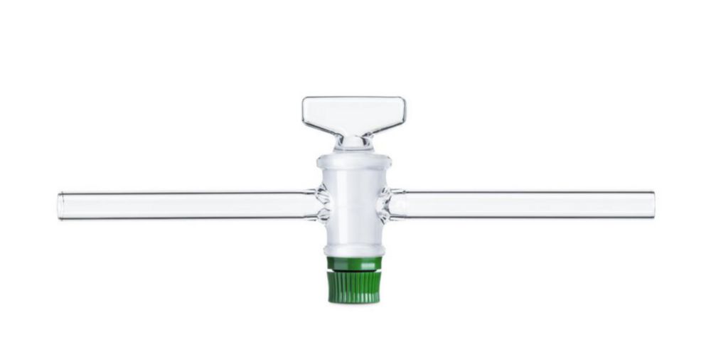 Single-way stopcocks with glass plug, DURAN®