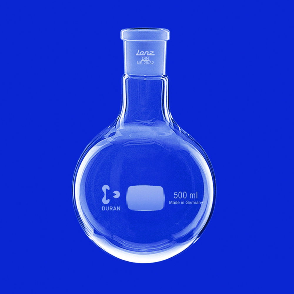 Palloni a fondo tondo con giunto conico normalizzato, DURAN®