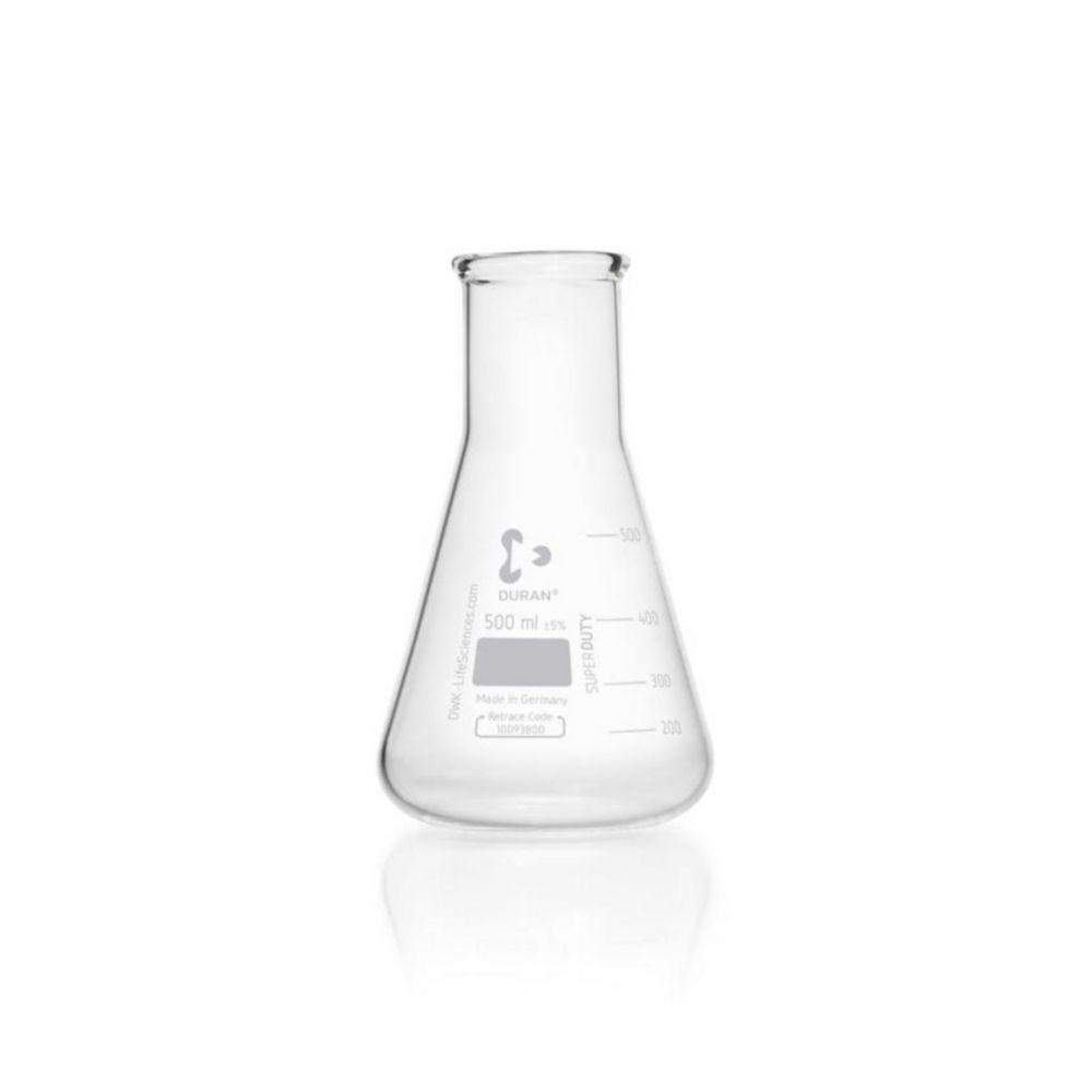 Erlenmeyer flasks DURAN® Super Duty, wide neck