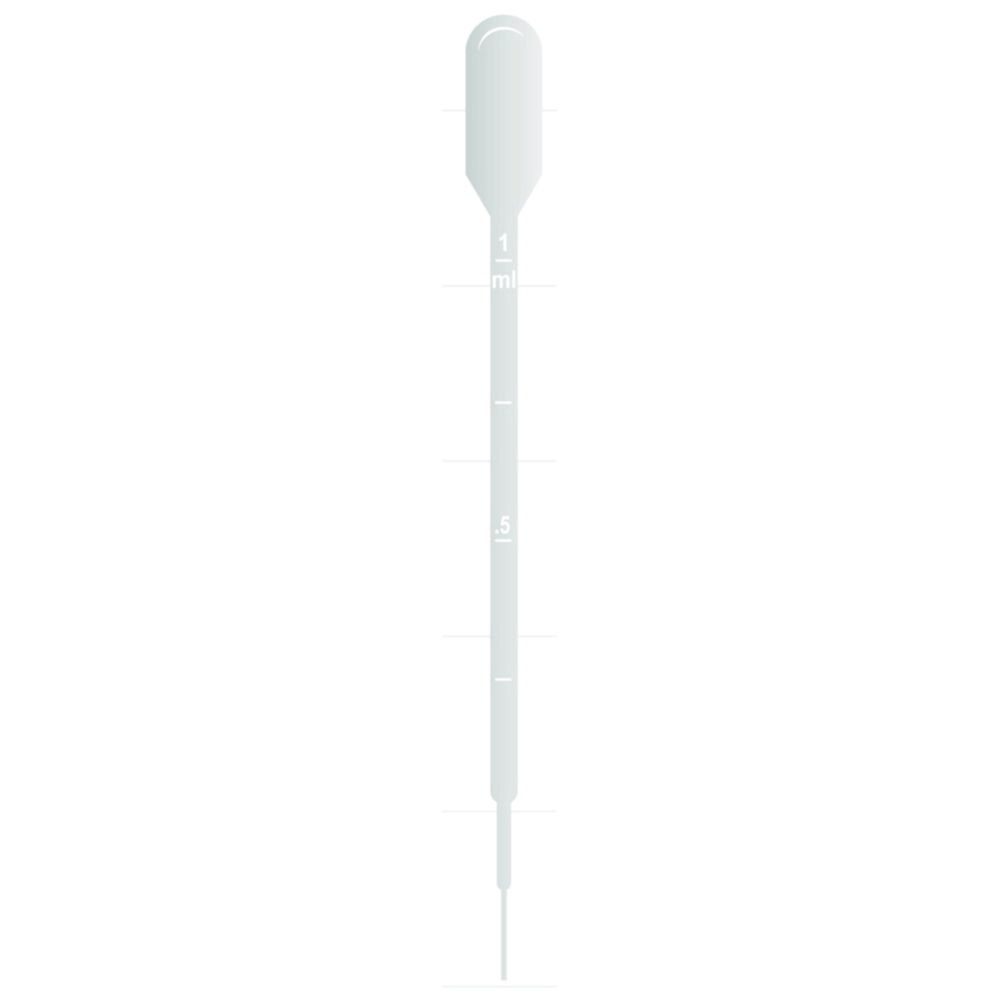 Pipette Samco™, PE, con graduazioni