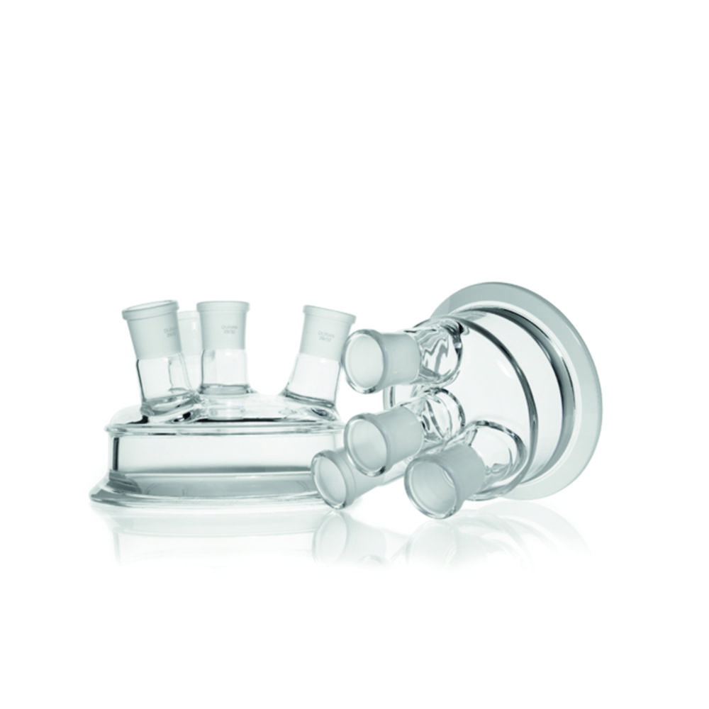 Flat ground flange lids, DURAN®