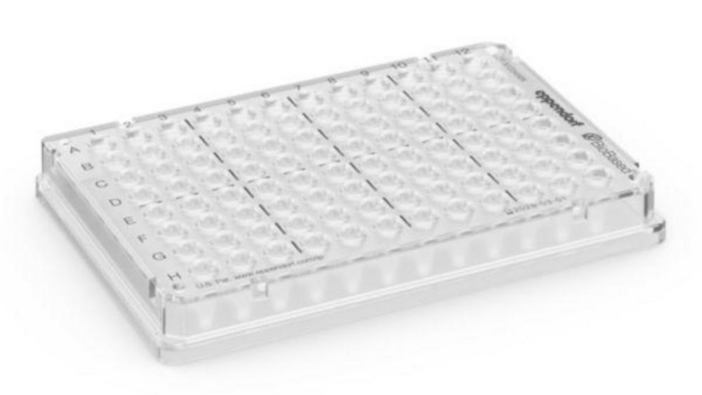 piastra PCR twin.tec 96 BioBased, con zoccolo, PCR clean, trasparente, confezione da 25 pezzi