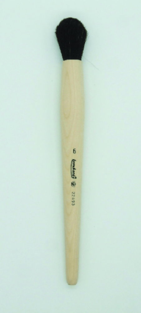Balance brush, with wooden handle