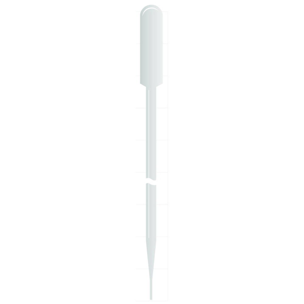 Pipette Samco™, PE, extra lunghe