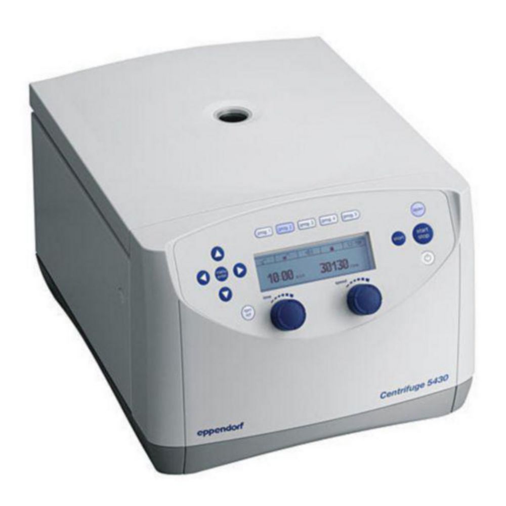 Microcentrifughe 5430 / 5430 R (General Lab Product)) con rotore FA-45-30-11, con manopola di regolazione