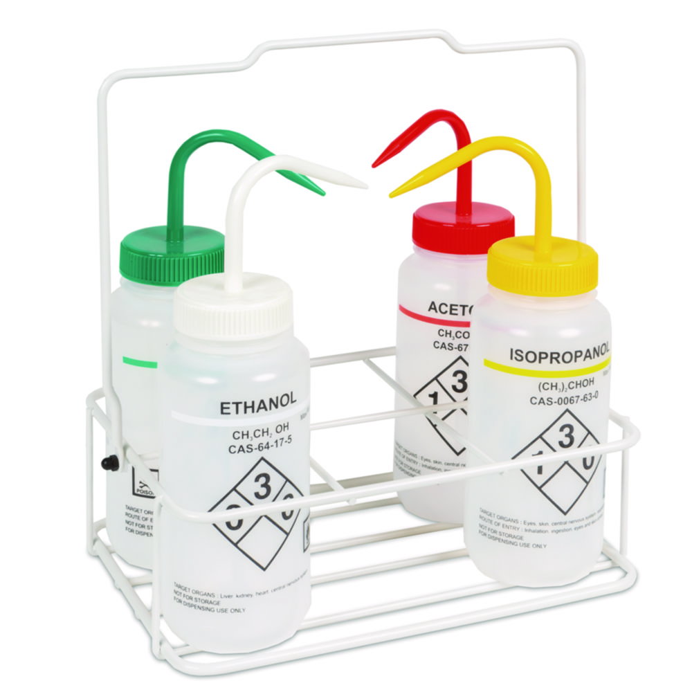 Bottle carrier, wire/HDPE