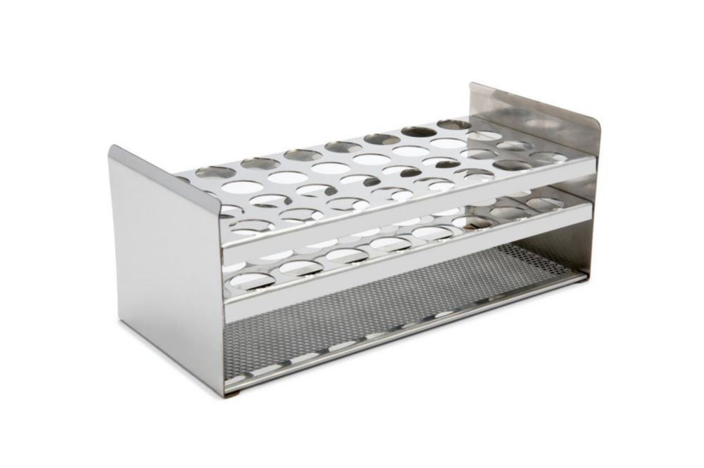 Racks for unstirred water baths