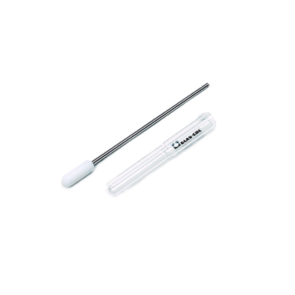 Homogenisers, PTFE pestle, glass-fibre reinforced, with overflow flare, with lip
